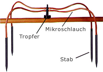 Einzeltropfer mit Verteiler Einzeltropfer mit Verteiler