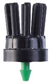 Knopftropfer mit Mehrfachauslass
